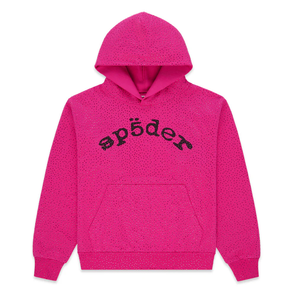 Sp5der Pink VVS Hoodie – Sp5der Hoodie | Soles District Sp5der Pink VVS Hoodie – Sp5der Hoodie | Soles District