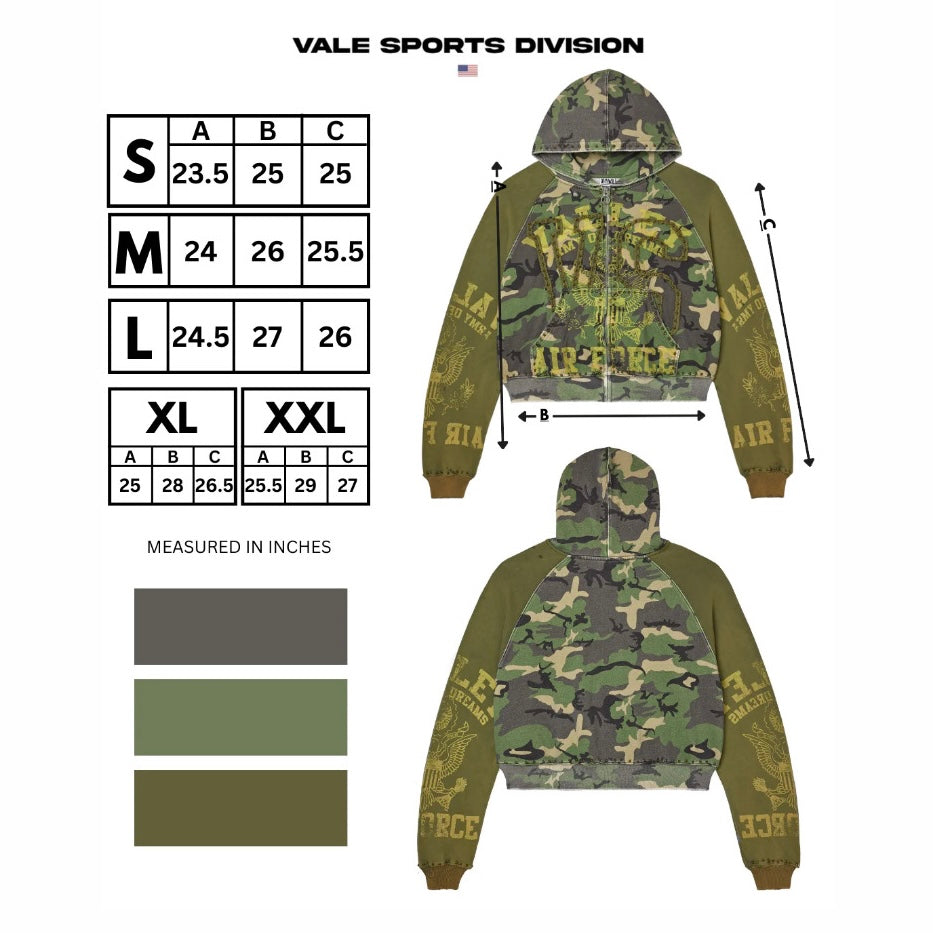 Vale Terrain Zip Hoodie