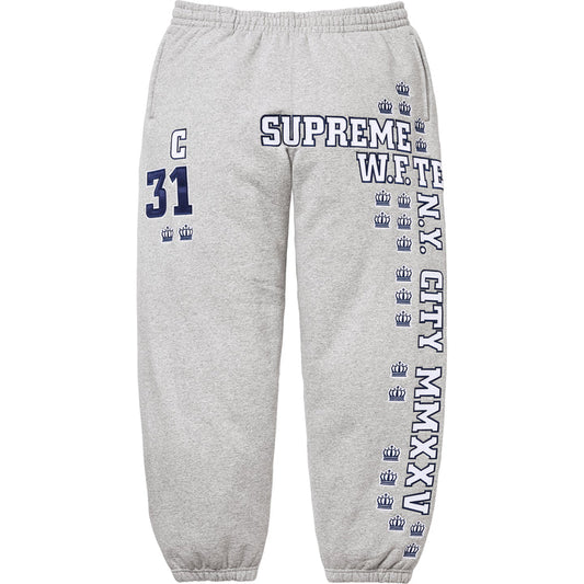 Supreme Grey League Champs Sweatpants
