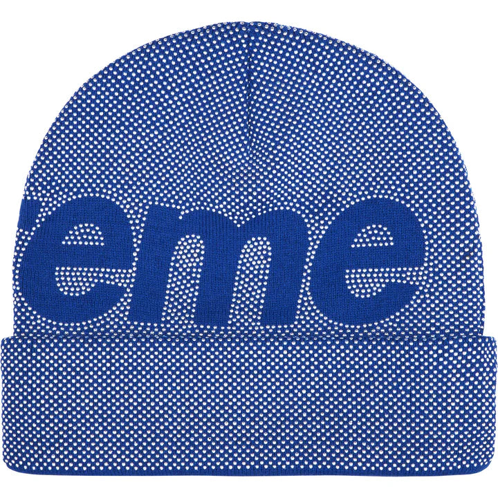 Supreme Royal Studded Knockout Big Logo Beanie