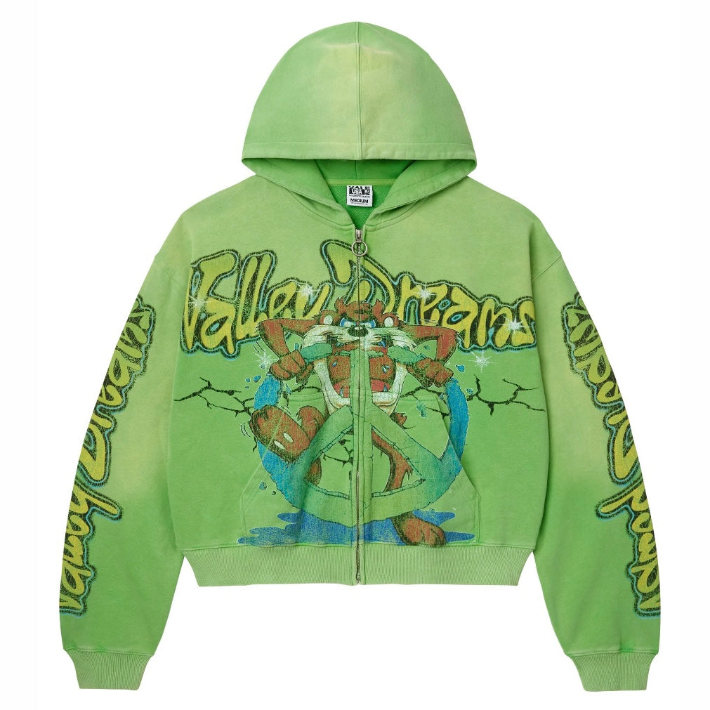Vale Green Taz Zip Hoodie