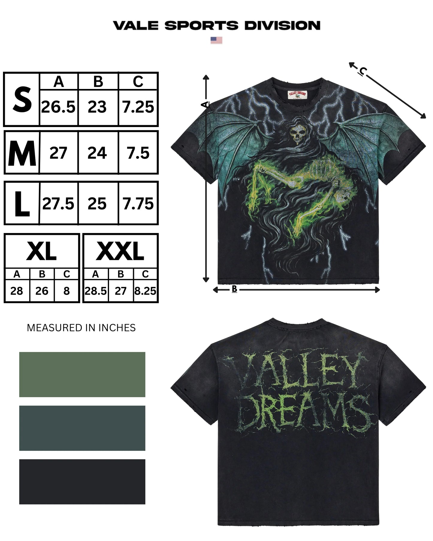 Vale Grim Big T-Shirt