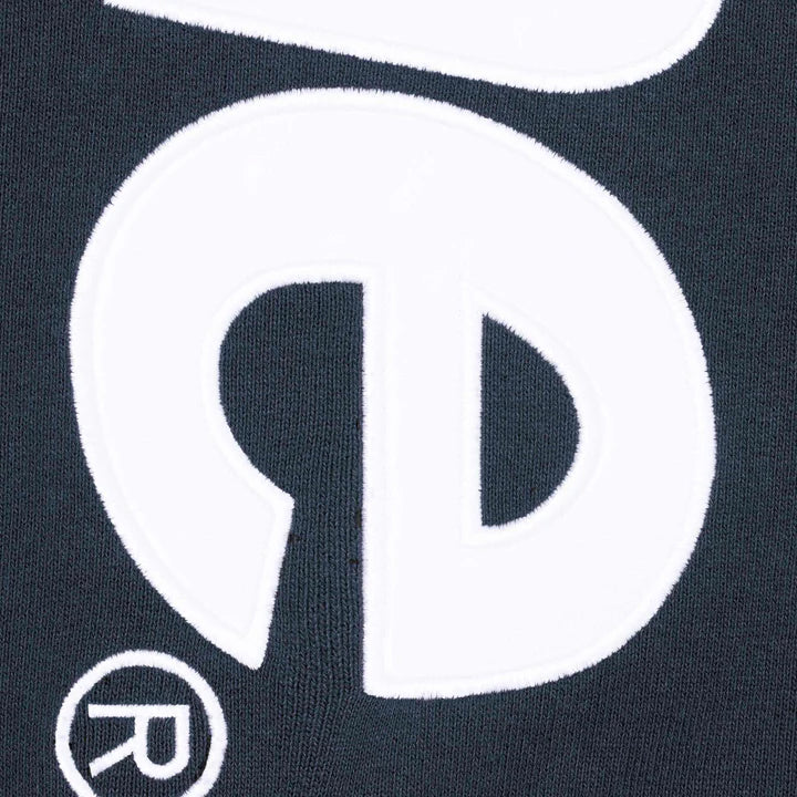 Supreme Navy Satin Applique Sweatpants