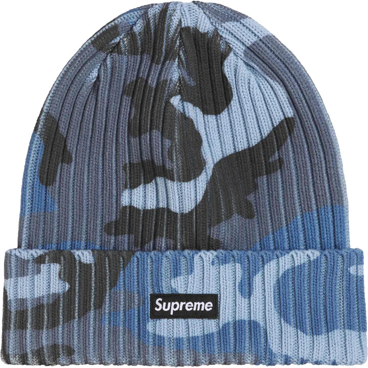 Supreme Blue Camo Overdyed Beanie