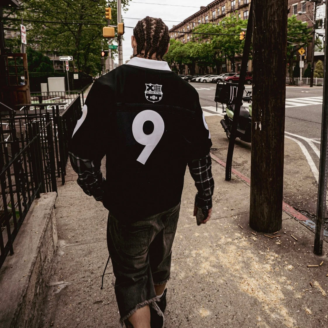 Bottega Desires Black Futbol Jersey