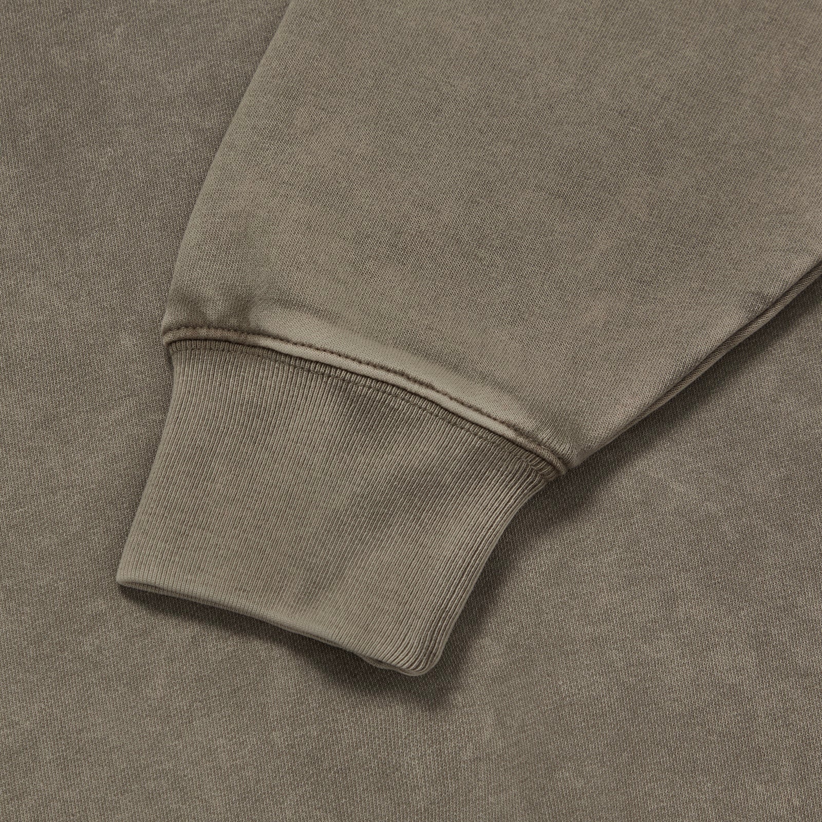 OVO Washed Brown Hoodie Close View 3