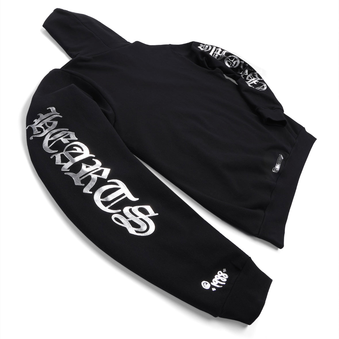 Chrome Hearts Black Silver Hoodie