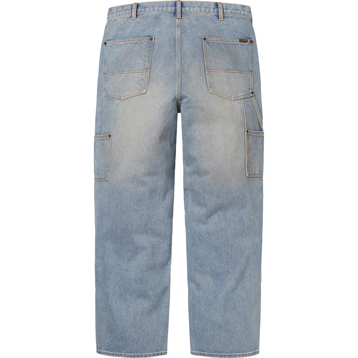 Supreme Blue Reflective Double Knee Pants