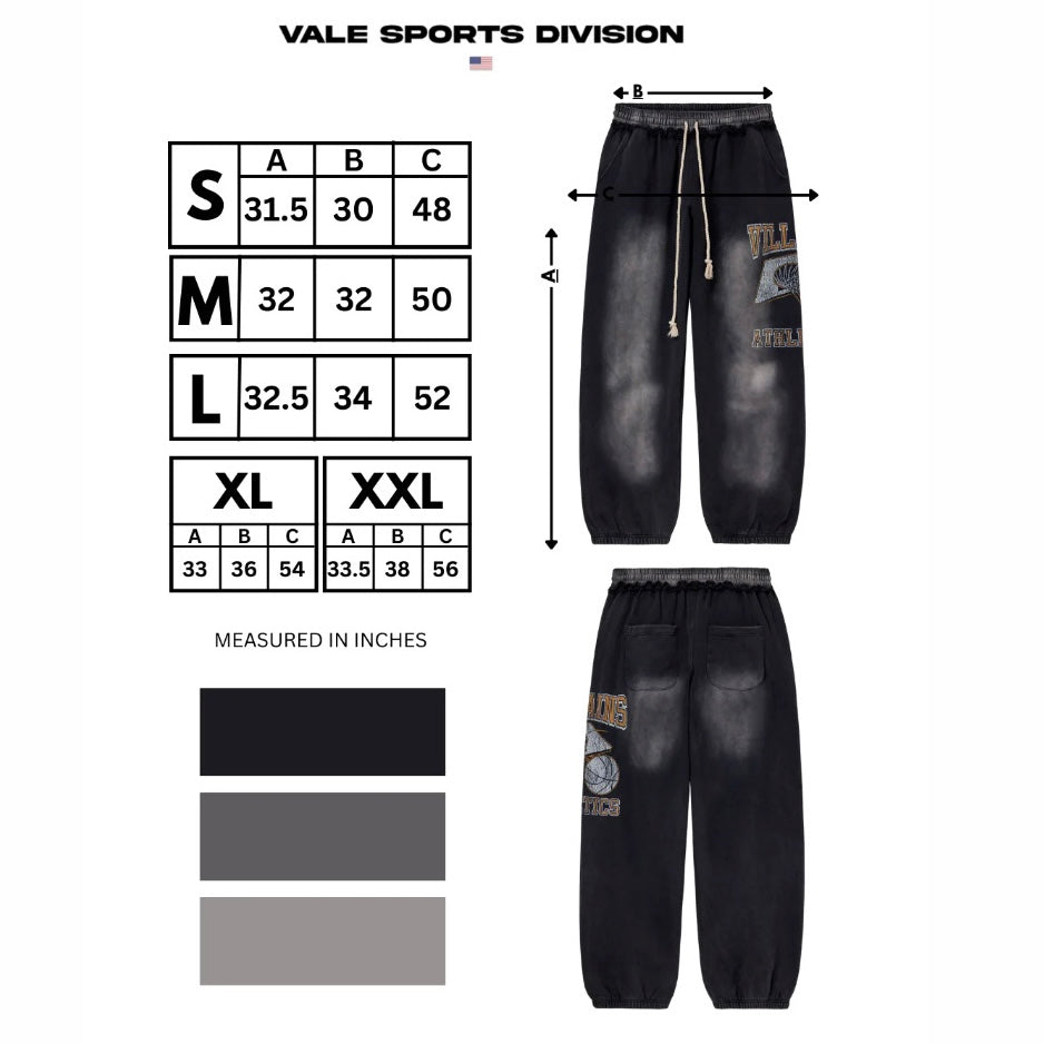 Vale Black Villain Sweatpants