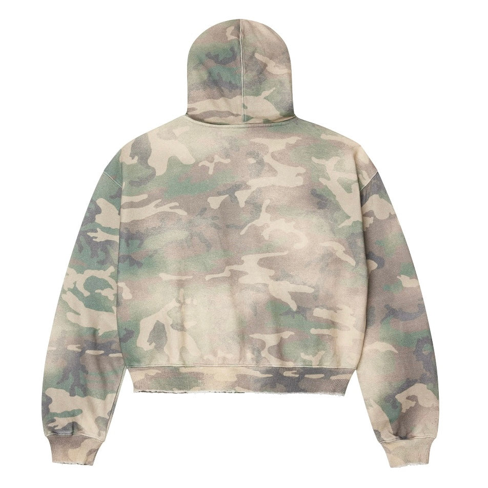 Vale Cheetah Camo Zip Hoodie