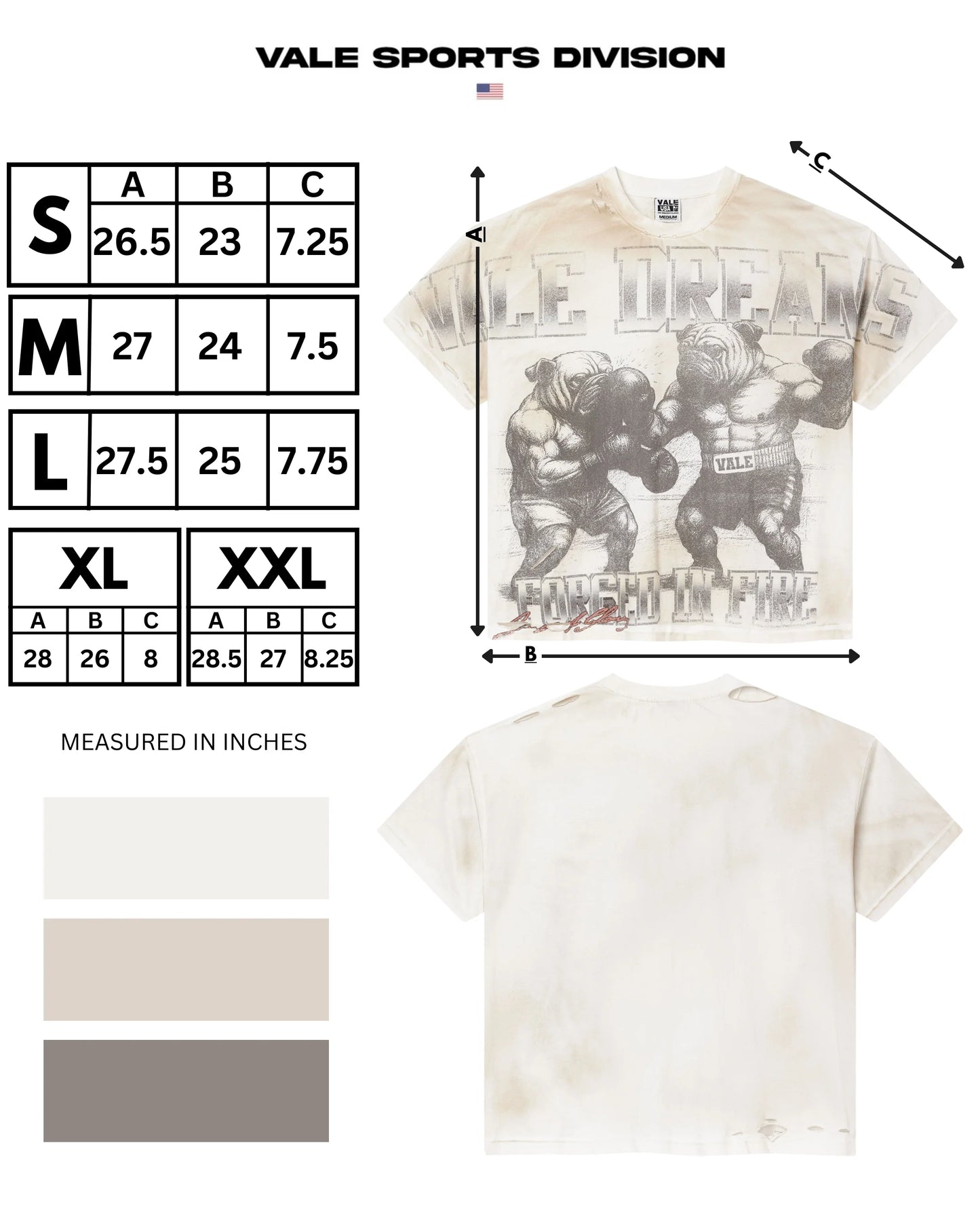 Vale Forged Big T-Shirt