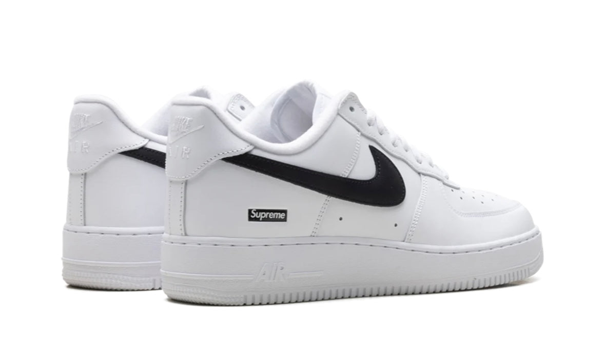 Nike Supreme Air Force 1 Low White Black