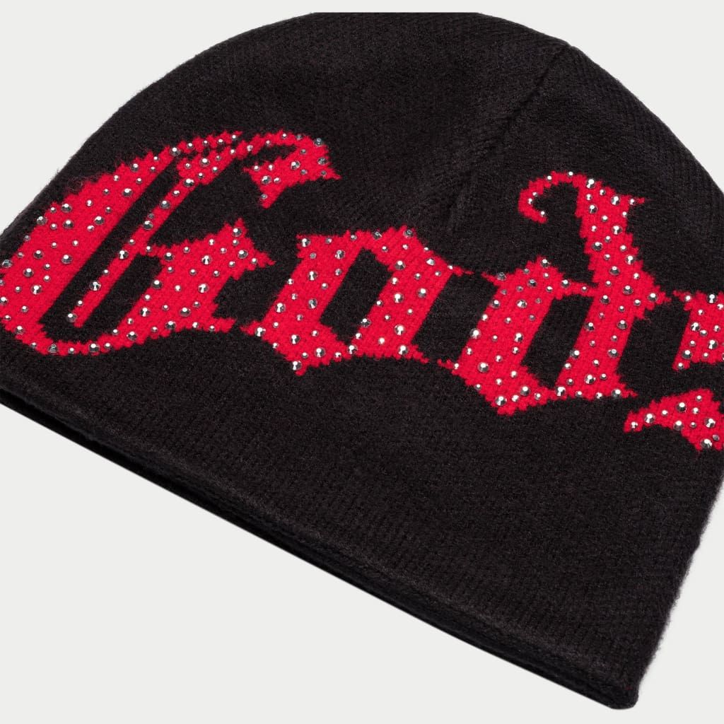 Godspeed Black Red OG Logo Studded Beanie