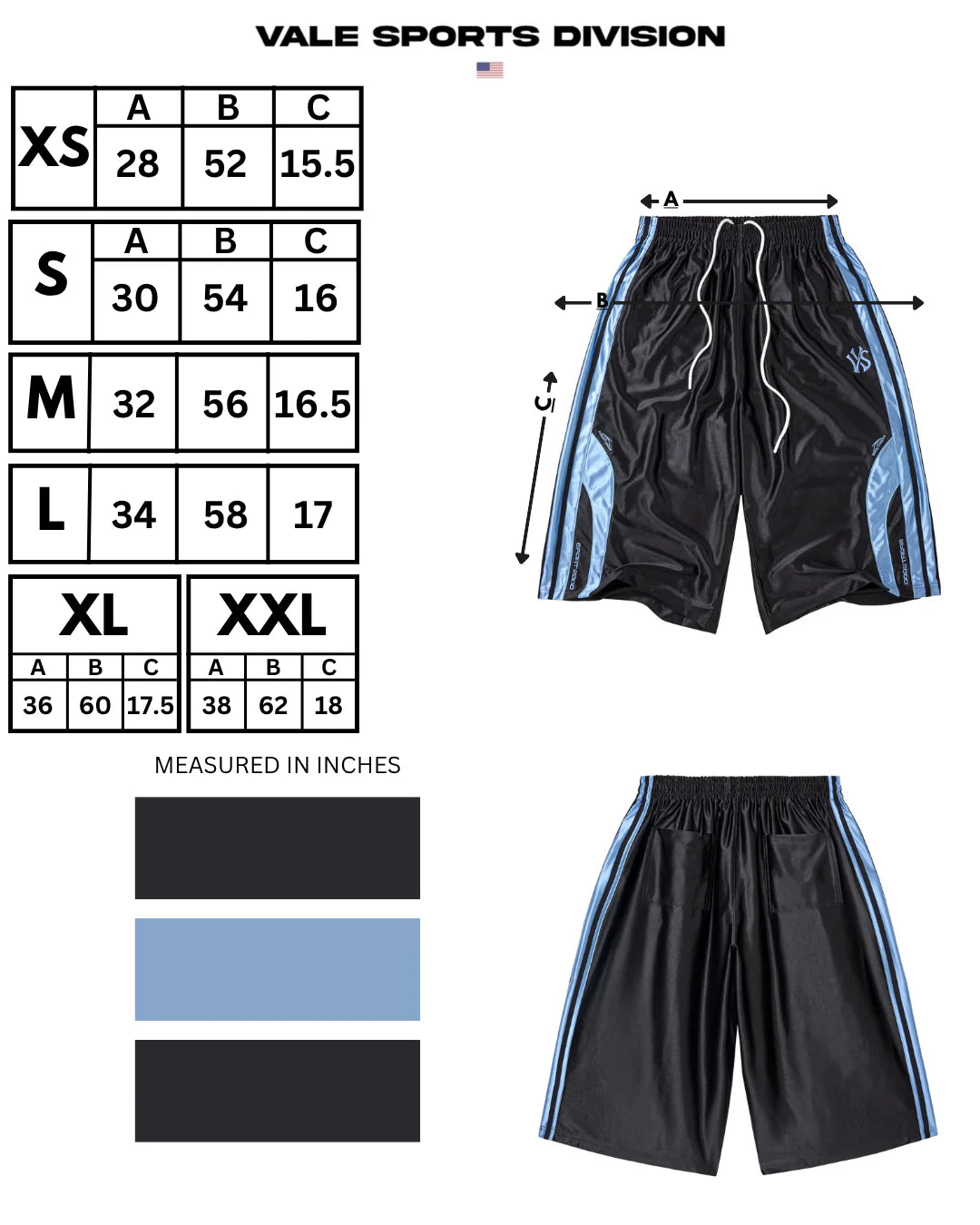 Vale 8th Ave NYC Shorts