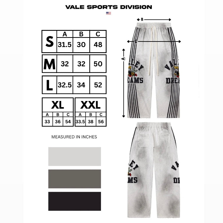 Vale Stone Grey Anthem Sweatpants