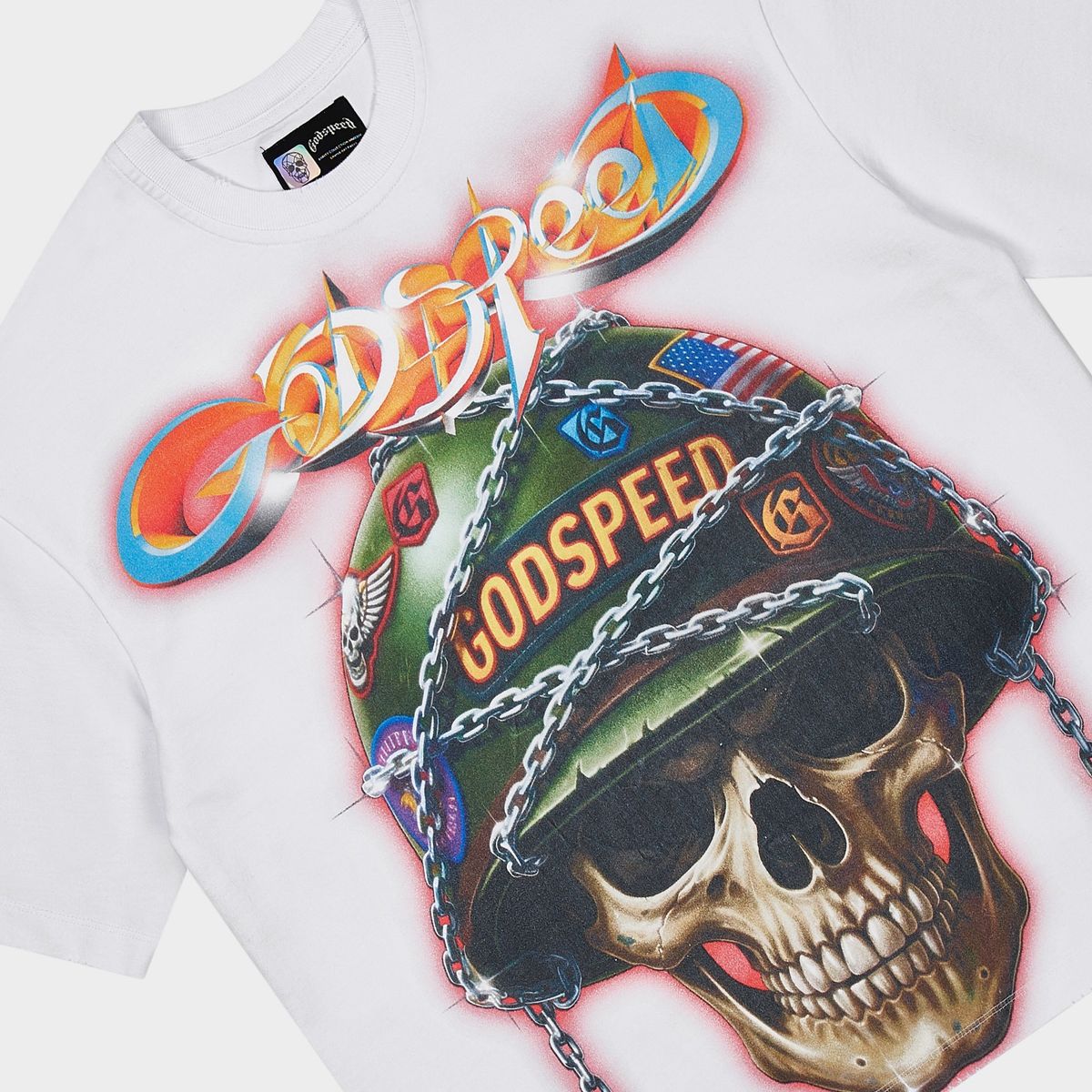 Godspeed Snow Badges of Honor T-Shirt