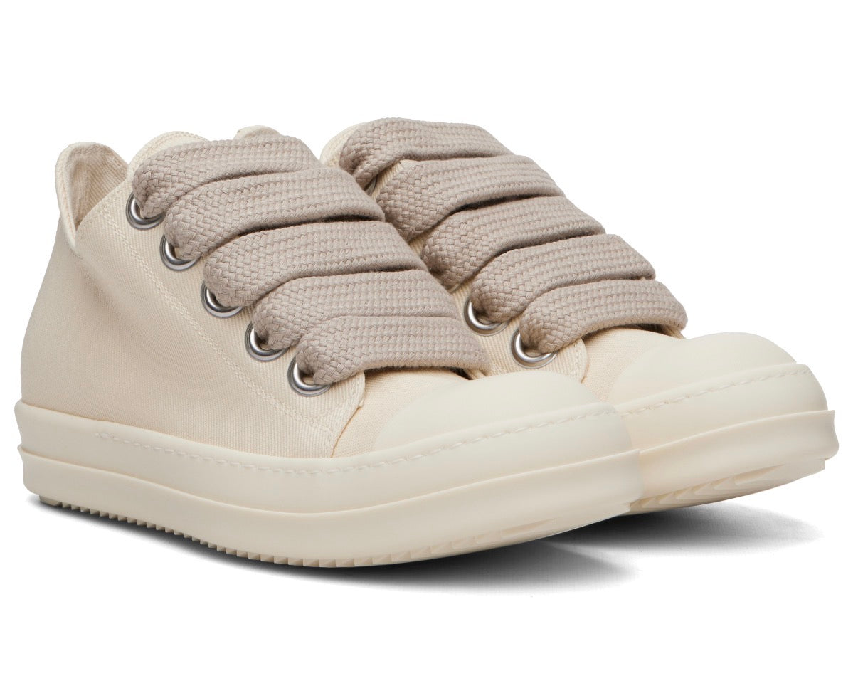 Rick Owens DRKSHDW Tower Jumbolace Low Off-White Milk