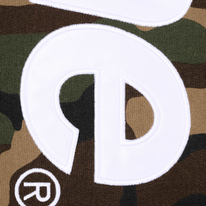 Supreme Woodland Camo Satin Applique Hoodie