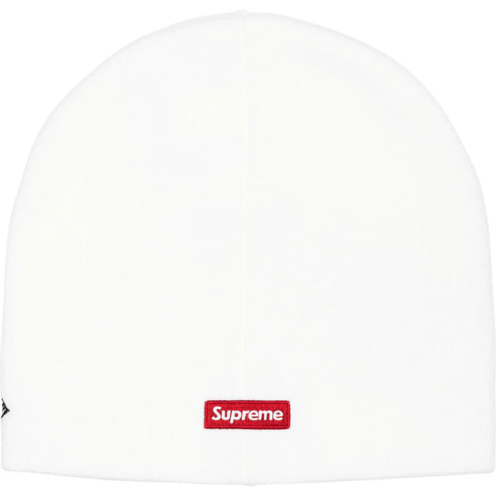 Supreme White New Era Rhinestone Beanie