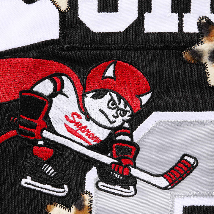 Supreme Black Fire & Ice Hockey Jersey