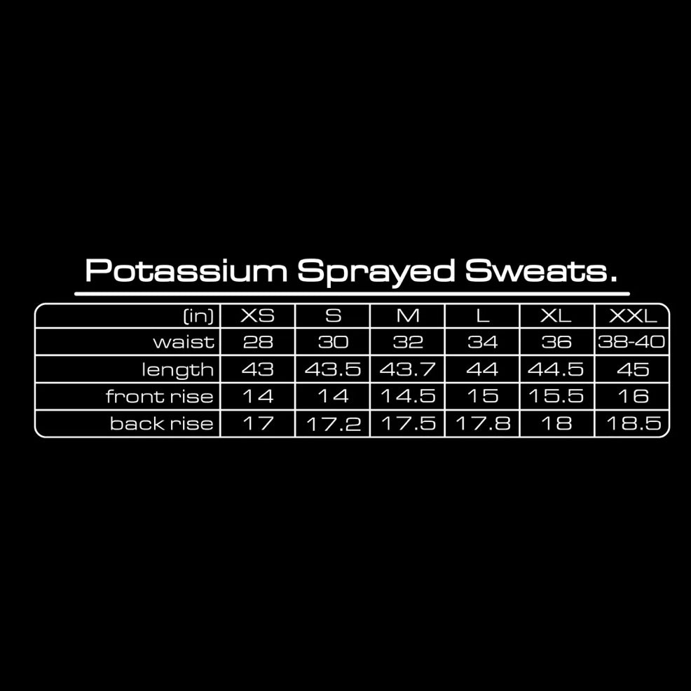 GV Gallery Black Tundra Blank Sweatpants