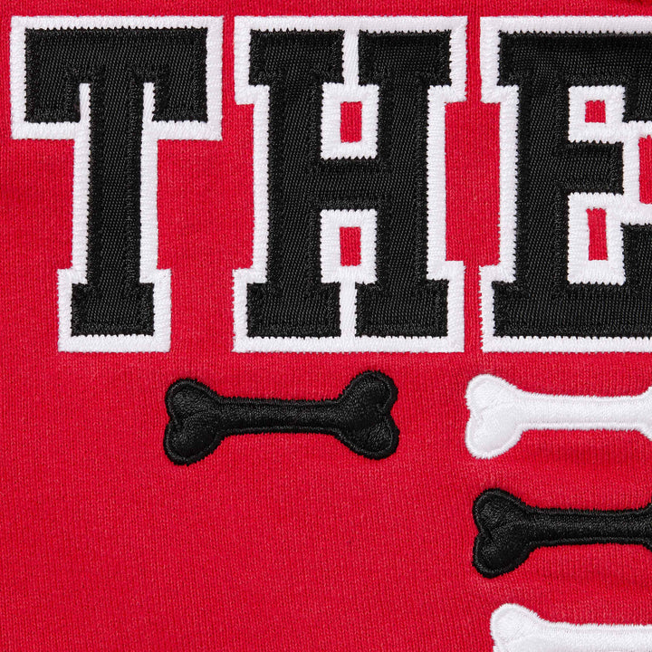 Supreme Red League Champs Zip Hoodie