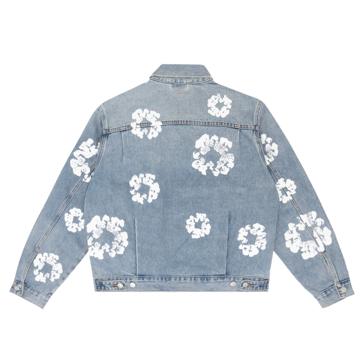 Denim Tears Light Wash Type-2 Cotton Wreath Denim Jacket