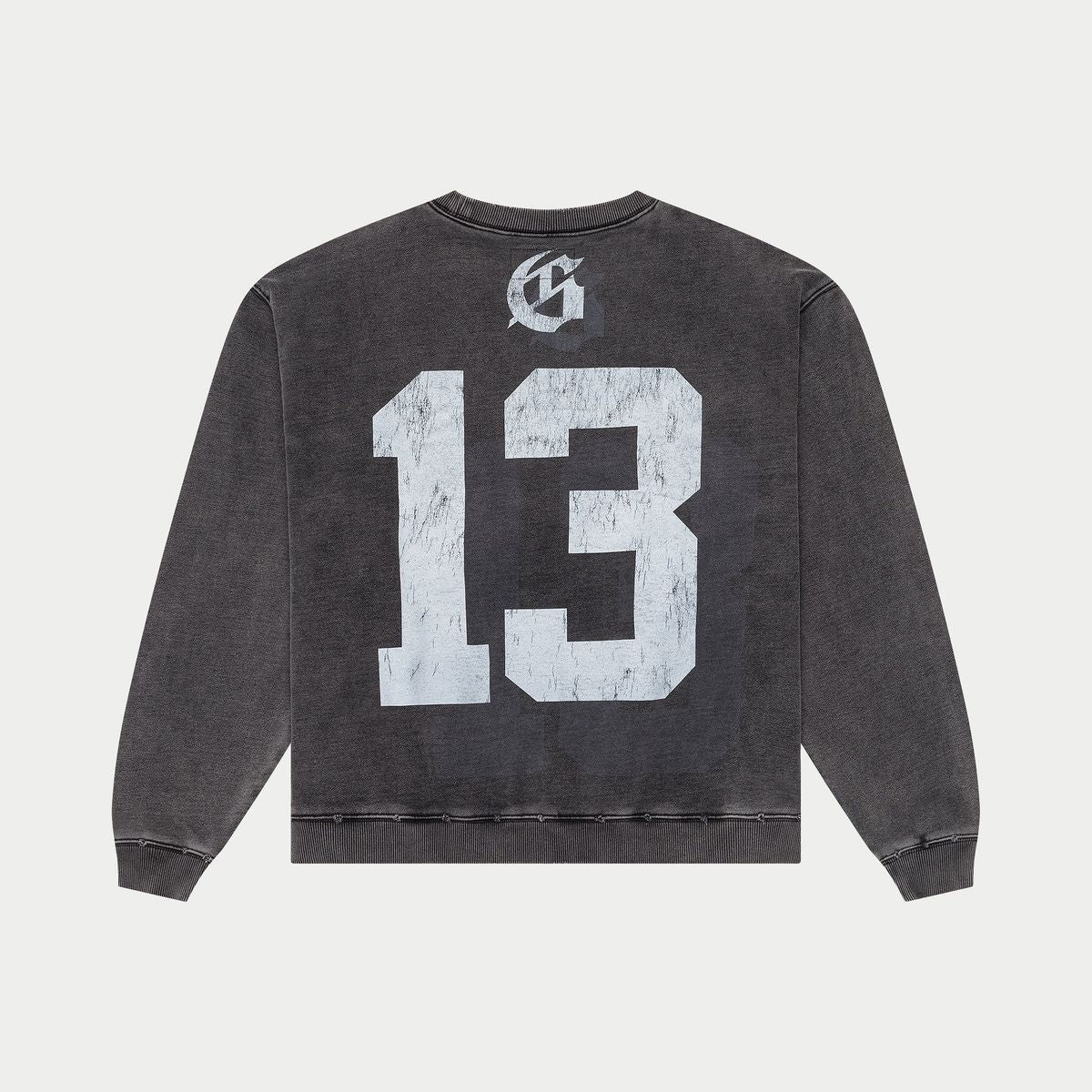 Godspeed Washed Grey Seeing Double Crewneck