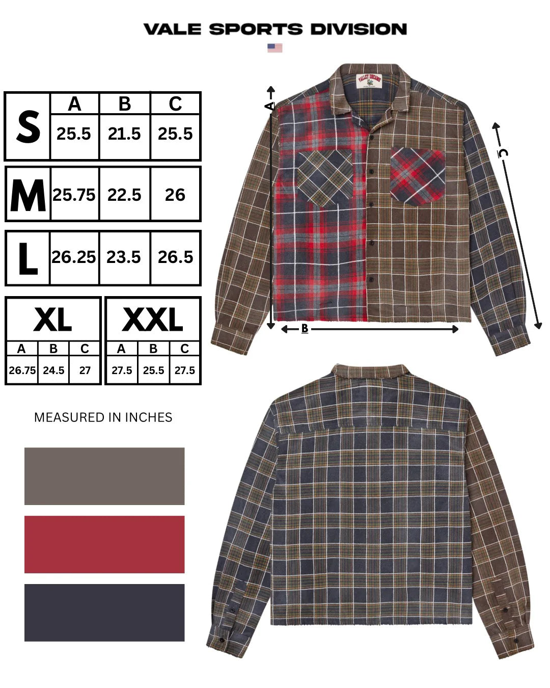 Vale Billie Flannel