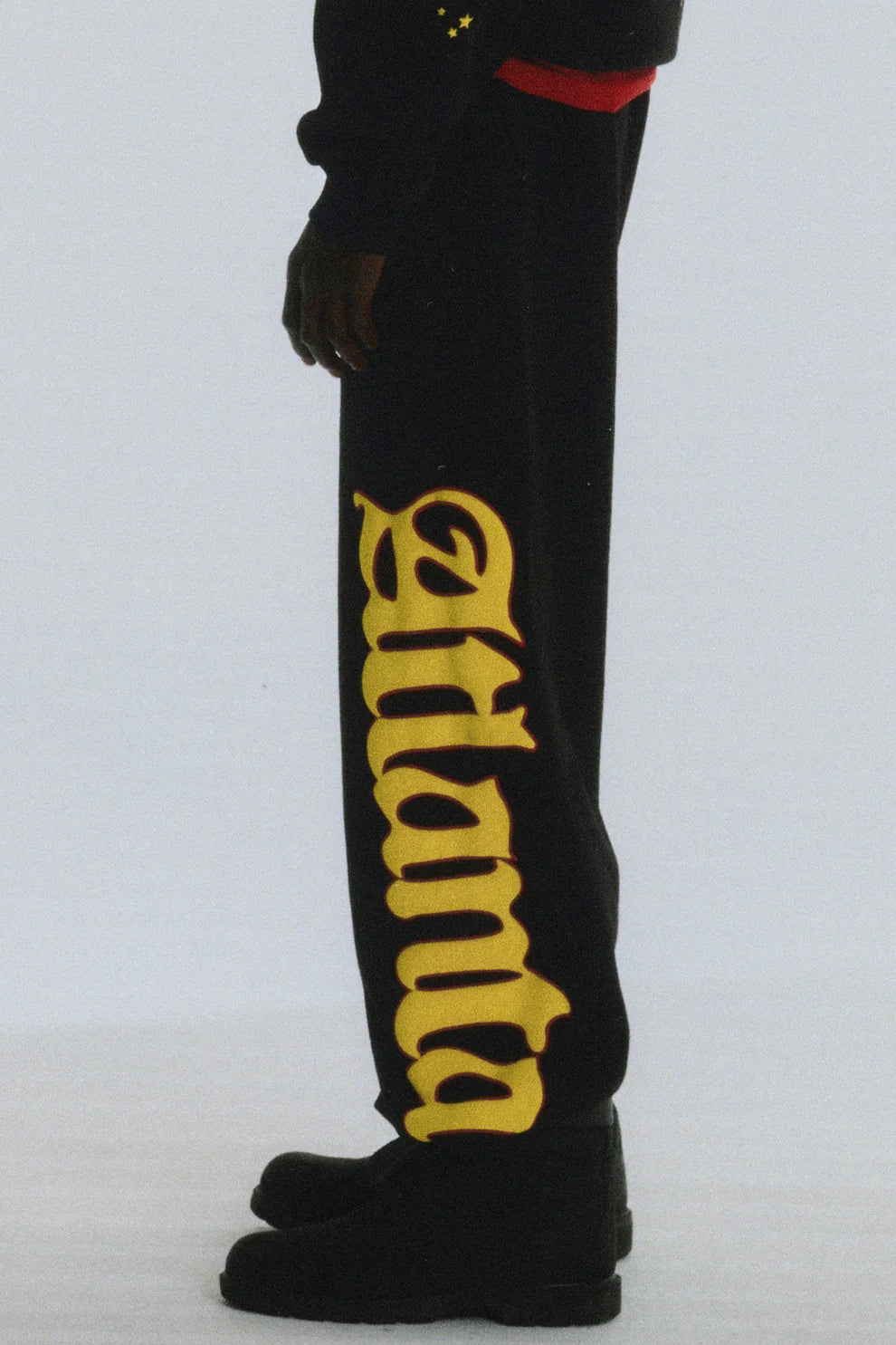 Sp5der Black Atlanta Sweatpants