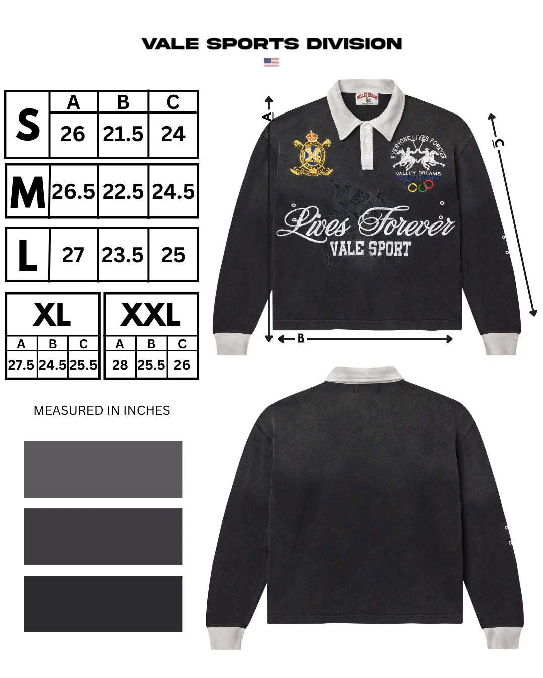 Vale Blackrock Rugby Long Sleeve