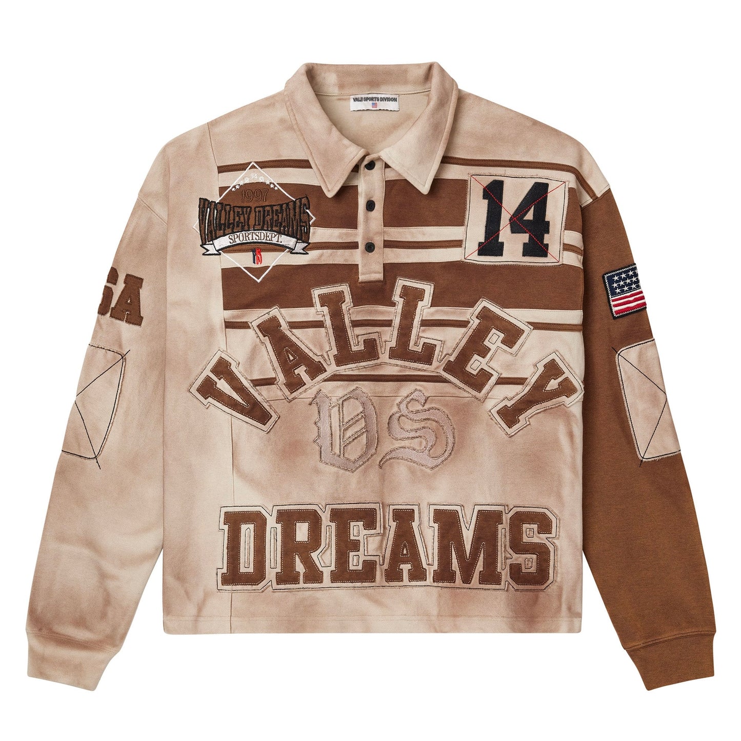 Vale Chocolate Classic Rugby Long Sleeve