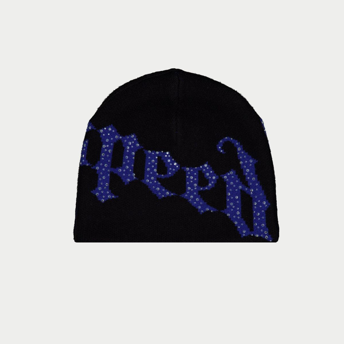 Godspeed Black Blue OG Logo Studded Beanie