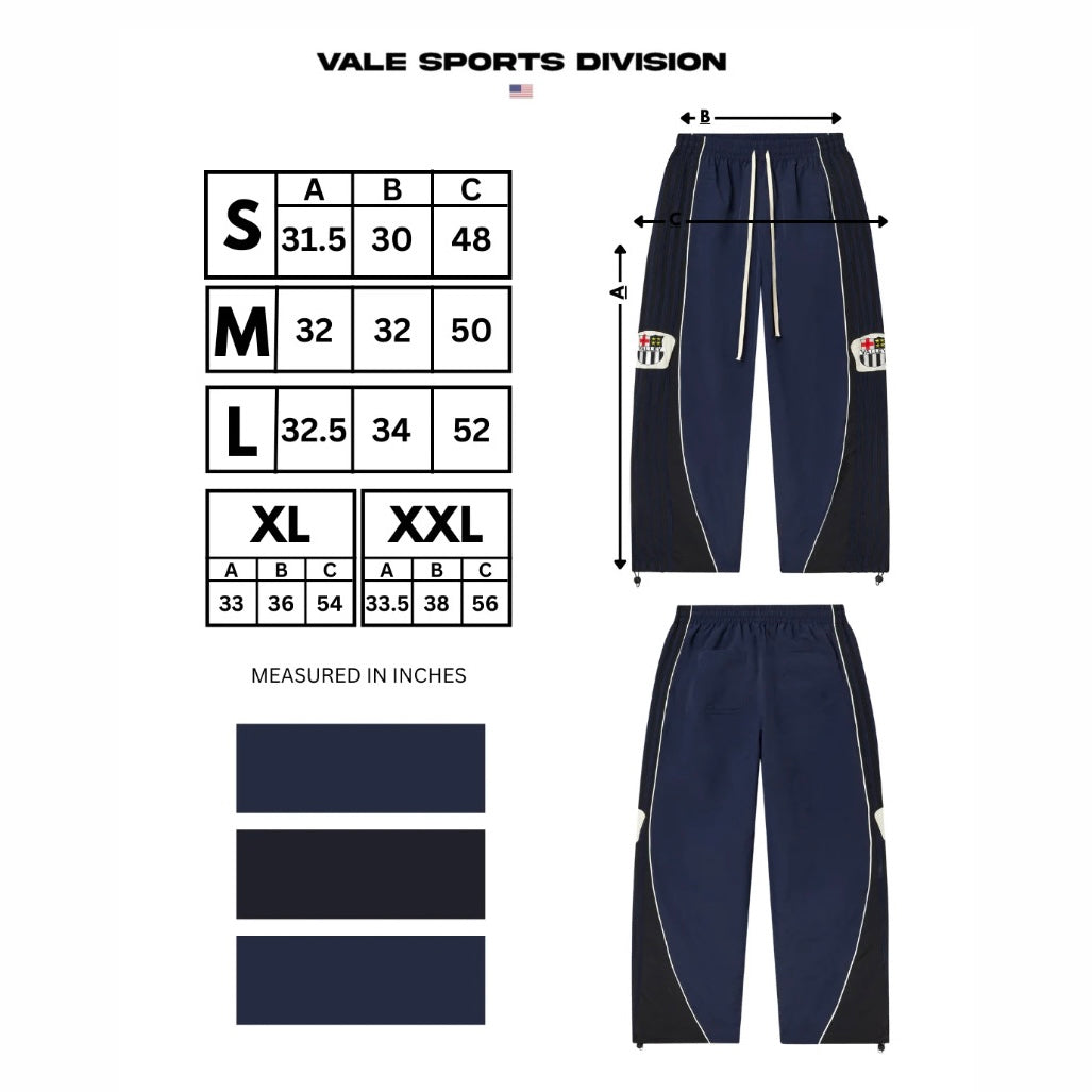 Vale Blue Lisbon Swish Track Pants