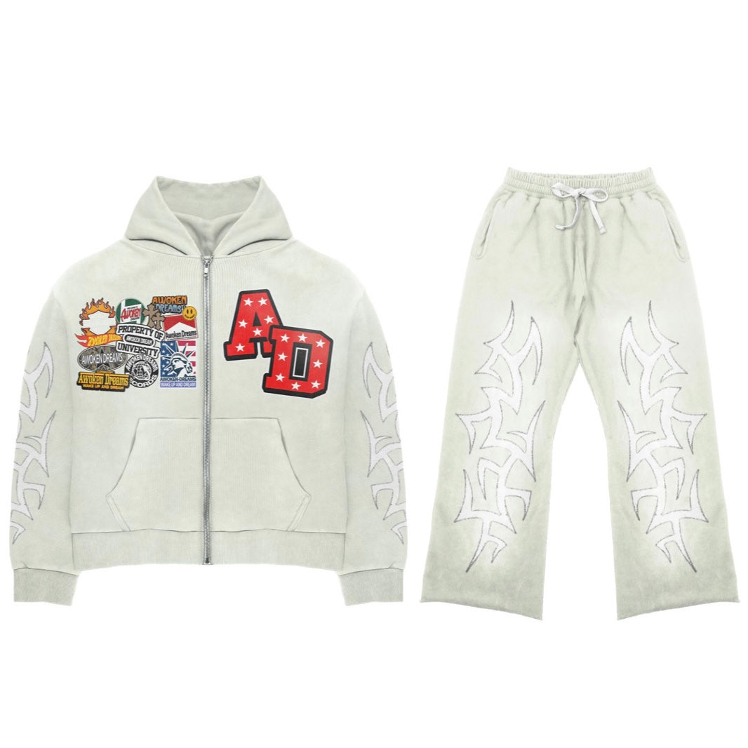 Awoken Dreams Cream Patchwork Set