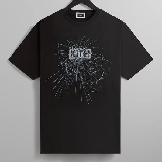 Kith Black Shatter Vintage T-Shirt Front View