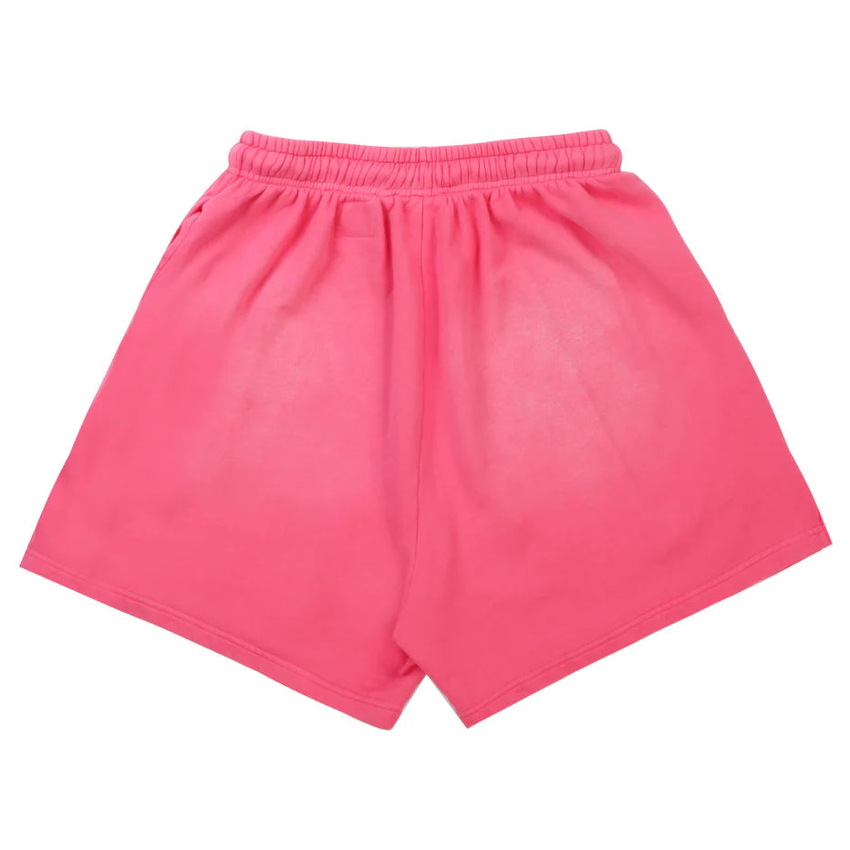 Hellstar Pink White Flame Shorts