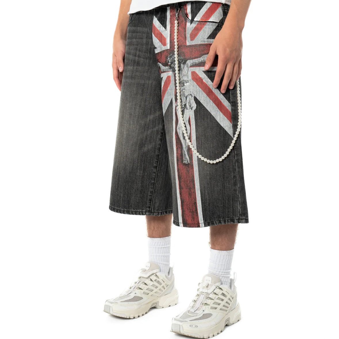 Bravest Studios Black Union Jorts
