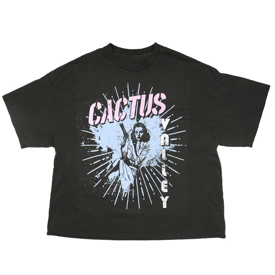 AZVA Black Noir Valley T-Shirt