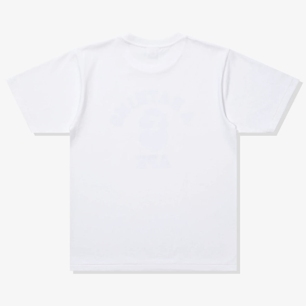 Bape White Blue ABC Camo College T-Shirt