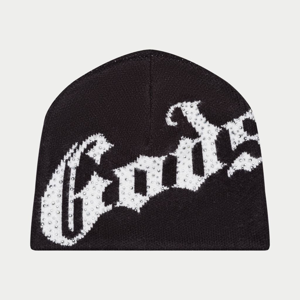 Godspeed Black White OG Logo Studded Beanie