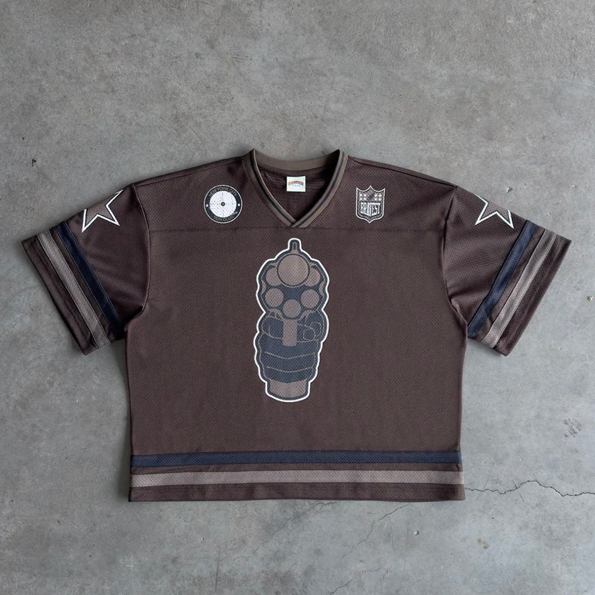 Bravest Studios Brown 911 Jersey