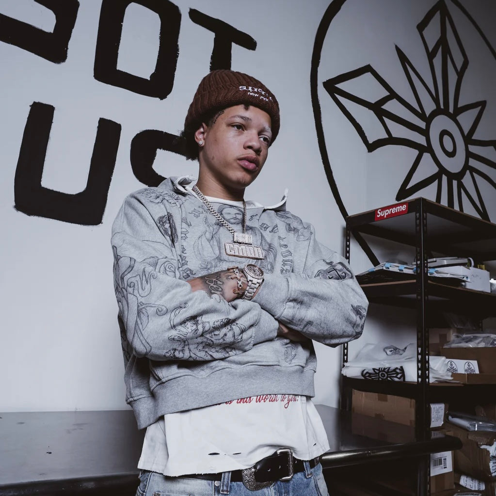 We Are Righteous Gods Favorite Distressed Hoodie