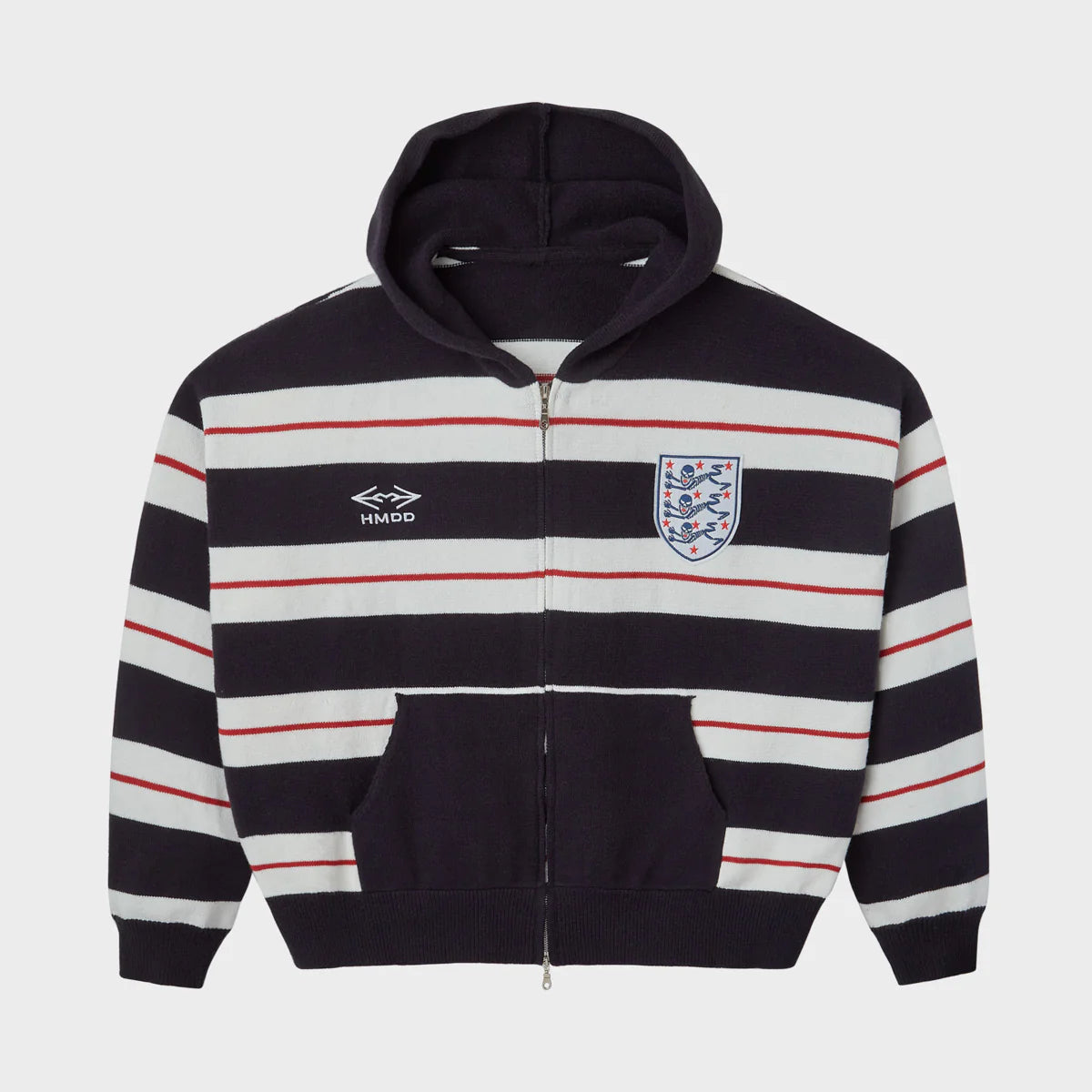 HMDD Ingerland Futball Zip Hoodie
