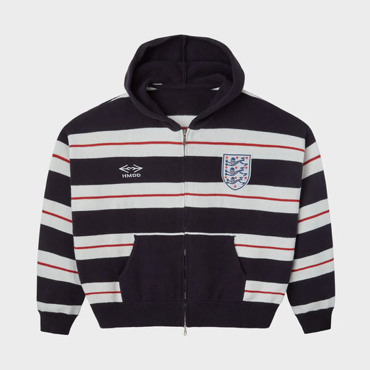HMDD Ingerland Futball Zip Hoodie