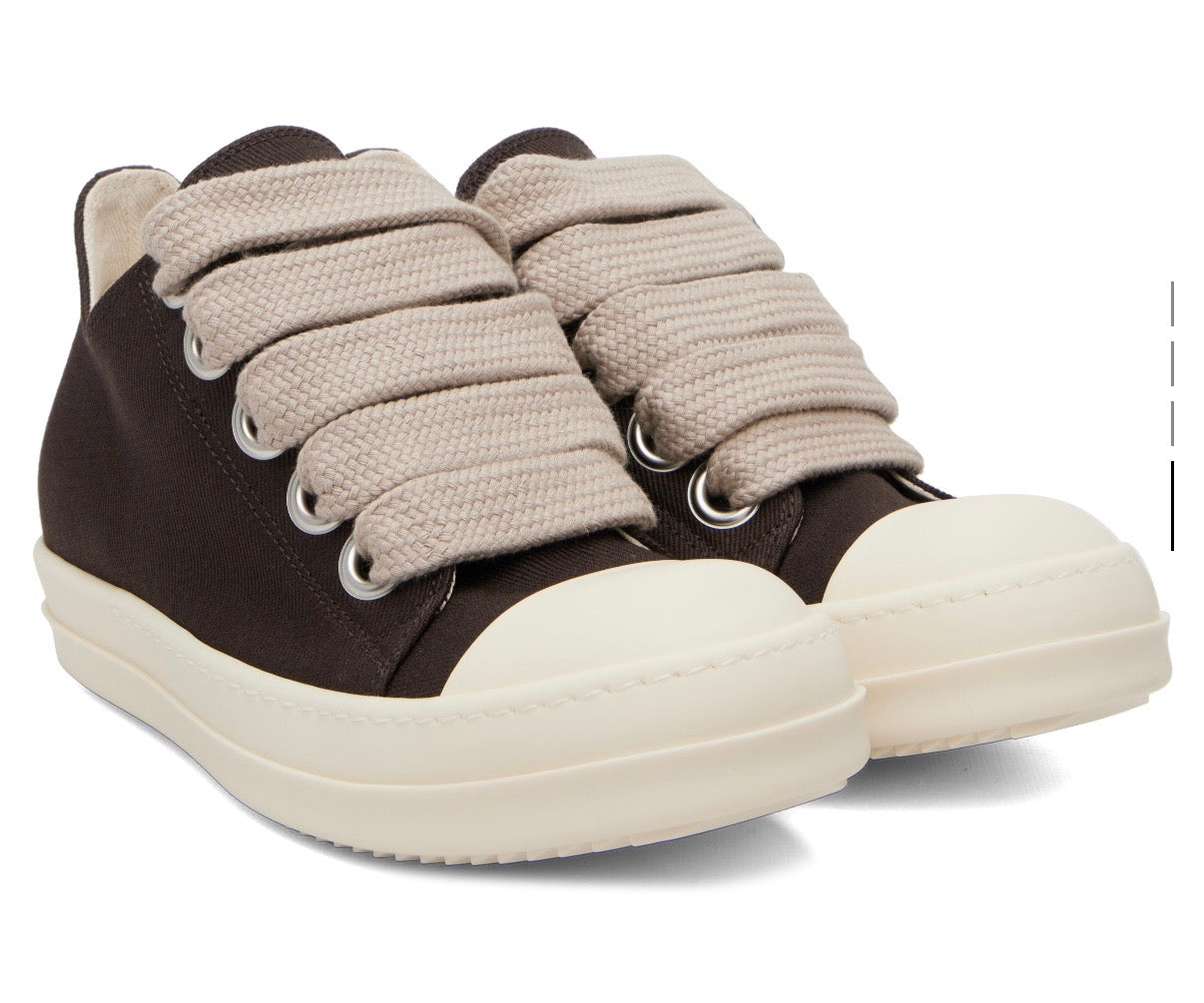Rick Owens DRKSHDW Tower Jumbolace Low Dark Dust Milk