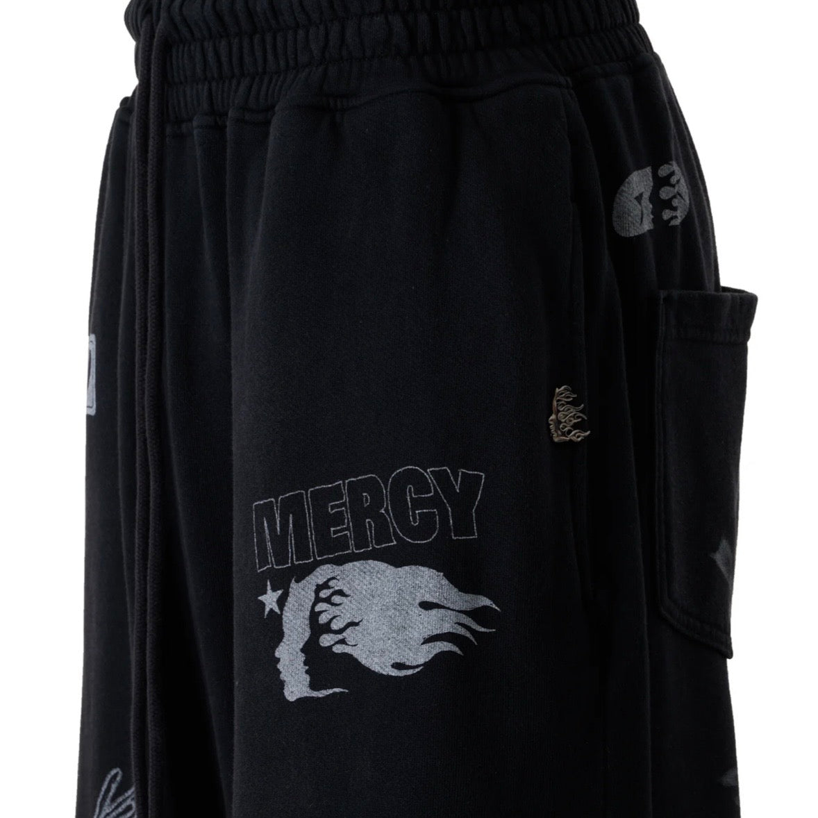 Hellstar Black Graffiti Sweatpants