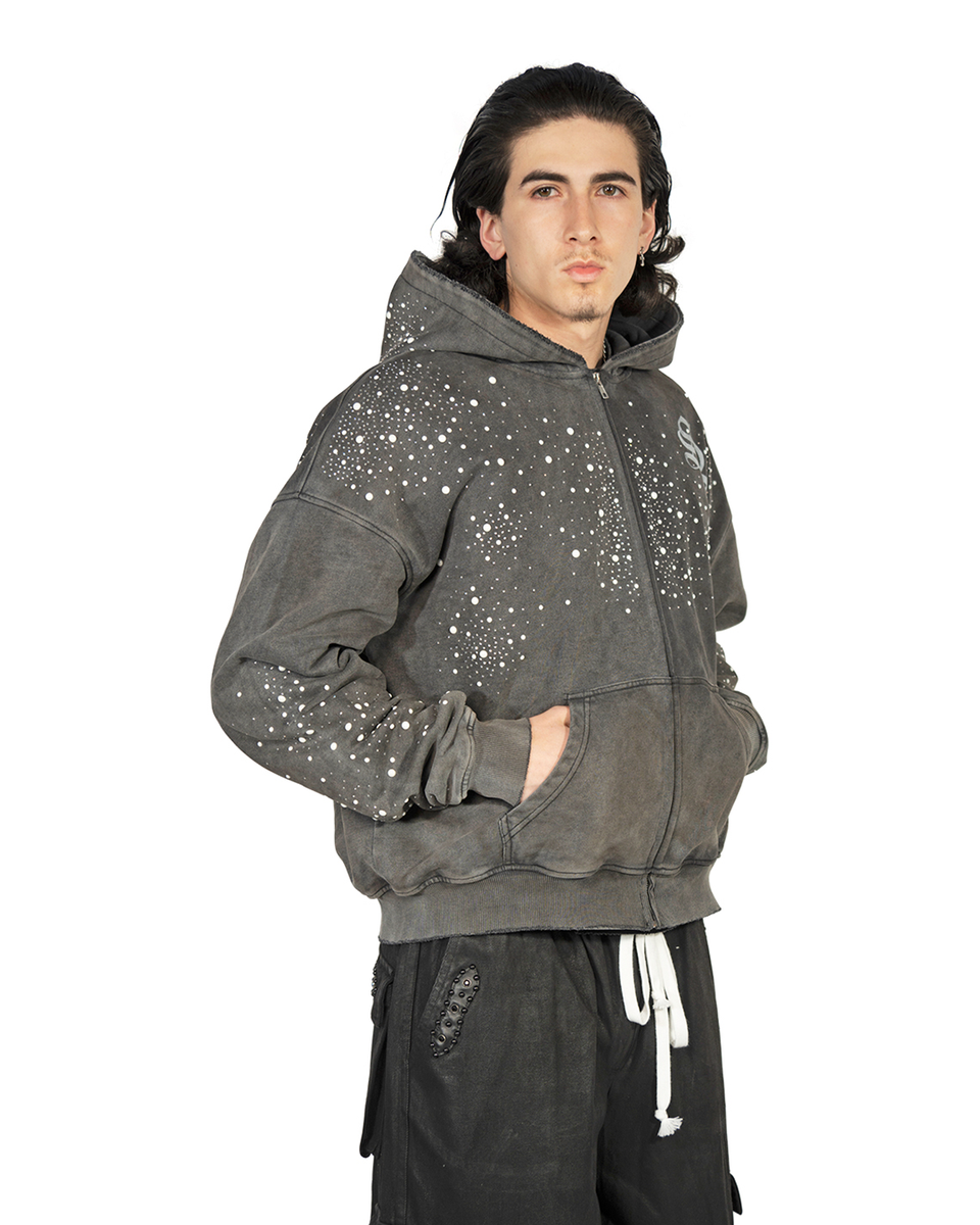 Stile De Amor Preziosa Zip Hoodie