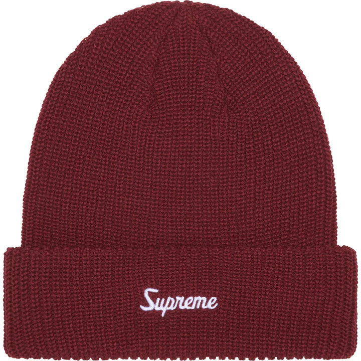 Supreme Cardinal Loose Gauge Beanie