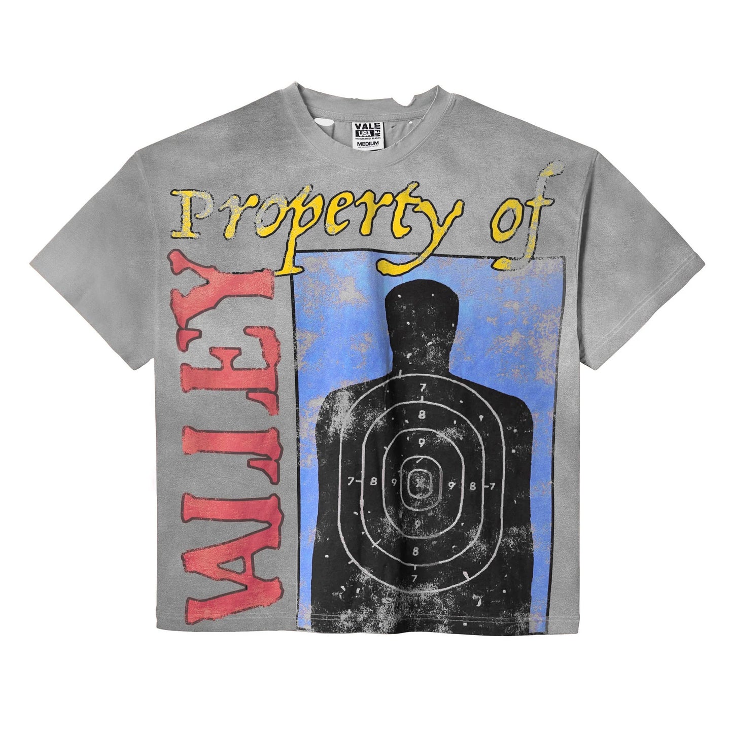 Vale Charcoal Target Practice T-Shirt